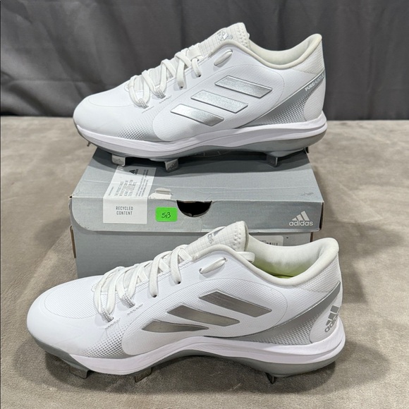 Adidas Pure Hustle 2 Softball Cleats - Picture 1 of 12
